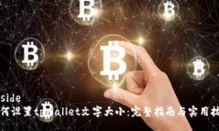 beside如何设置tpWallet文字大小：完整指南与实用技