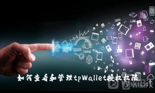 如何查看和管理tpWallet授权权限