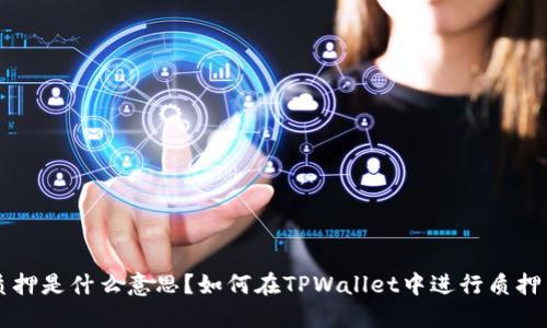 TPWallet质押是什么意思？如何在TPWallet中进行质押并获得收益