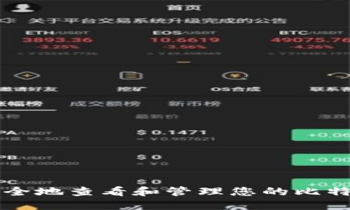 如何安全地查看和管理您的比特币账户